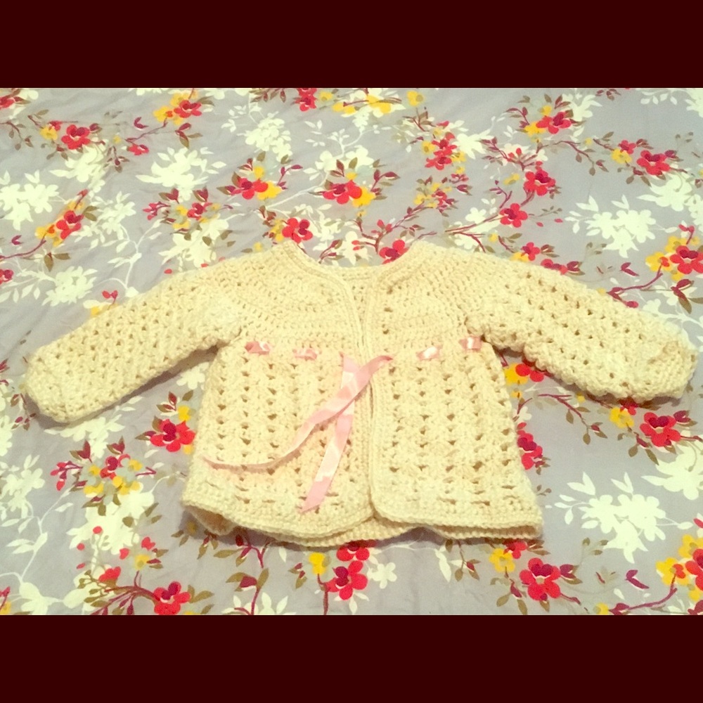 Baby girl sweater set